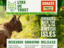 Tablet Screenshot of lynxuk.org